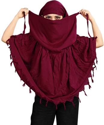 NOTHING MORE Solid Cotton Blend Women Fancy Scarf