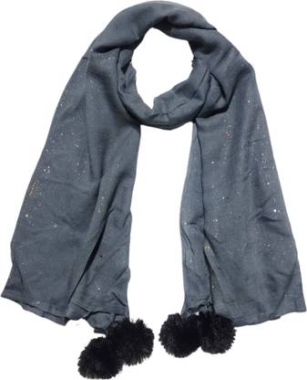 Saba Solid Rayon Women Fancy Scarf