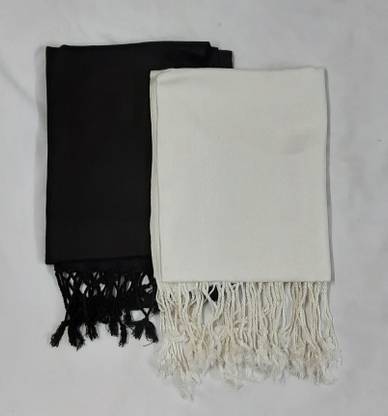 Ebadat Solid Viscose Girls Scarf, Fancy Scarf, Stole