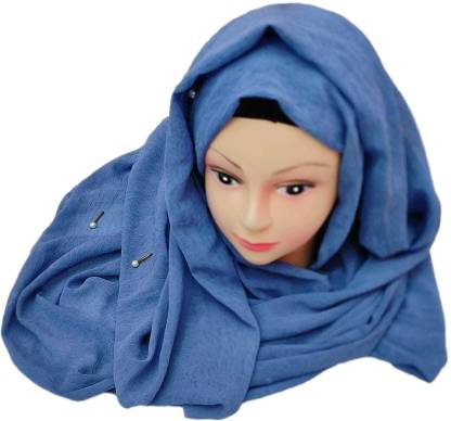 VERSE Self Design Chiffon Women Fancy Scarf