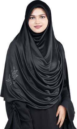 mehar hijab Embellished Polycotton Women Scarf