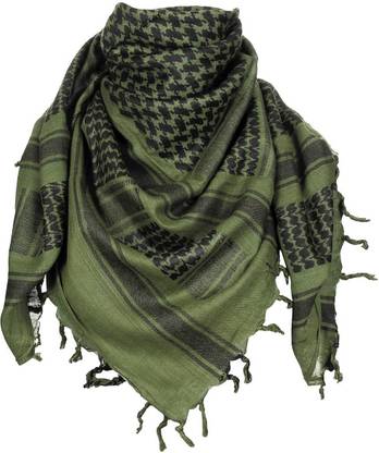 VastraHub Printed Cotton Blend Men Scarf