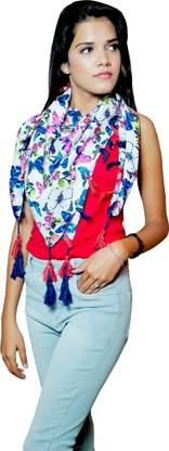 pracwal Animal Print Polyester Men & Women Fancy Scarf, Scarf