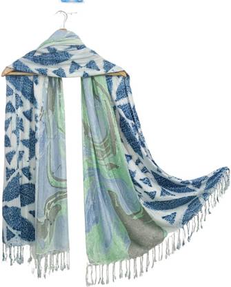 ogs Printed Rayon Women Stole