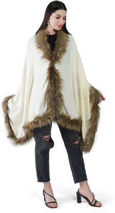 manra Solid Wool Blend Women Stole