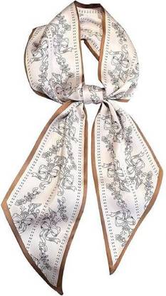 SNOWIE SOFT Floral Print Polyester Women Scarf
