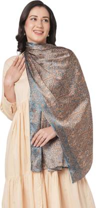 sahil fashion Printed Satin Blend Women Fancy Scarf