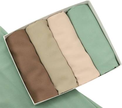 URSHIA Solid Georgette Women Scarf