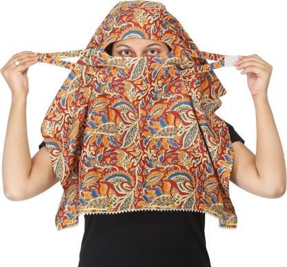 DEEPNYRA Printed Cotton Blend Women Scarf