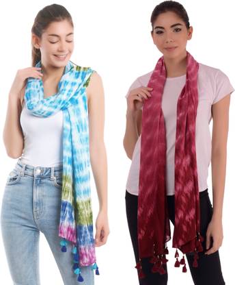 Palatt Printed Viscose Girls Scarf, Stole