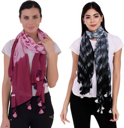 Palatt Printed Viscose Girls Scarf, Stole, Fancy Scarf