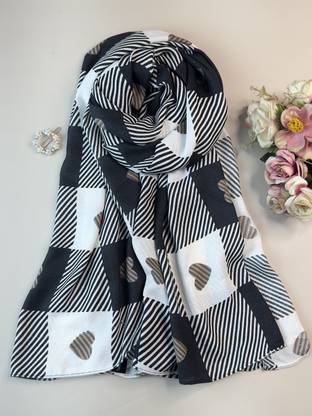 THECARTMAXX Printed Viscose Women Stole