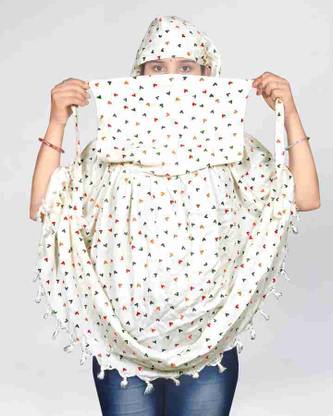 Sz Sales Printed Cotton Blend Girls Scarf