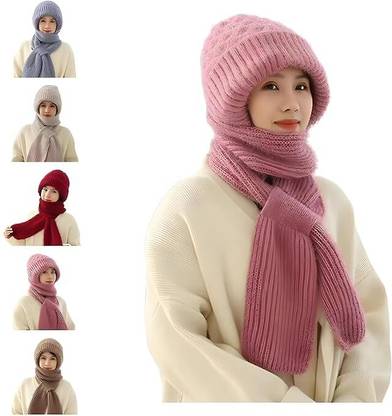 Pinopa Woven Wool Blend Women Scarf