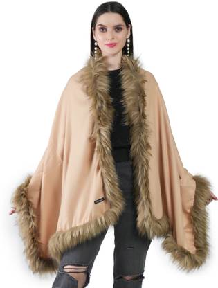 manra Solid Wool Blend Women Stole