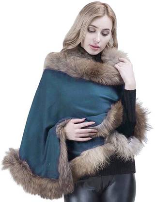 manra Solid Wool Blend Women Stole