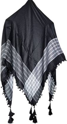UCrafted Embroidered Polycotton Men & Women Fancy Scarf, Scarf, Stole, Faux Turtleneck Neck Cover