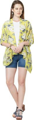 CLOTH HAUS INDIA Floral Print Polyester Women Scarf