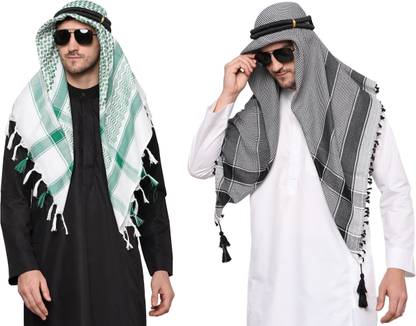 Urban Kanya Graphic Print Cotton Blend, Polyester Men Scarf