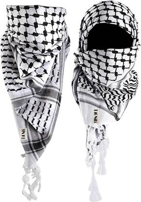 Digniti Self Design Pure Cotton Men & Women Fancy Scarf