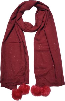 Saba Solid Rayon Women Fancy Scarf