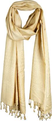 GLIMMERX Self Design Viscose Girls Stole, Scarf, Fancy Scarf, Faux Turtleneck Neck Cover
