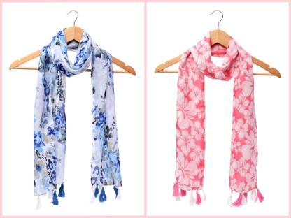 mss FASHION Printed Chiffon Women Stole