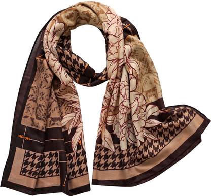 Icw Printed Cotton Blend Women Fancy Scarf, Scarf, Stole