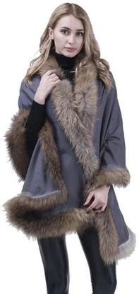 manra Solid Wool Blend Women Stole