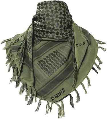 Digniti Woven Cotton Blend Men Scarf