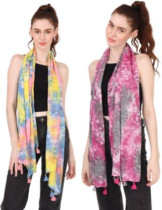 Palatt Printed Viscose Girls Scarf, Stole, Fancy Scarf
