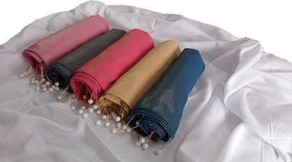 URSHIA Self Design Georgette Women Scarf
