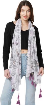 sahil fashion Printed Chiffon Women Scarf