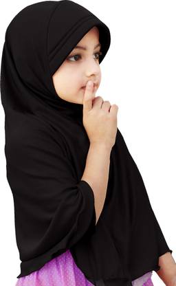 mehar hijab Solid Polycotton Girls Scarf