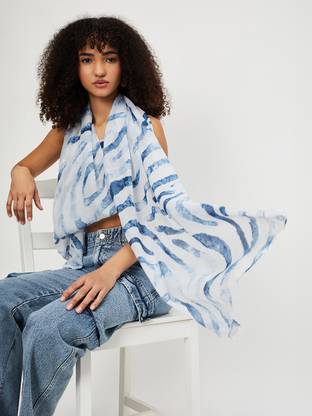 MAX Printed Polyester Women Scarf