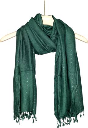 STOLESTUDIO Woven Viscose Girls Bluetooth Scarf, Fancy Scarf, Scarf, Stole, Faux Turtleneck Neck Cover
