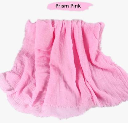 Iba n Isba Solid Cotton Blend Women Scarf