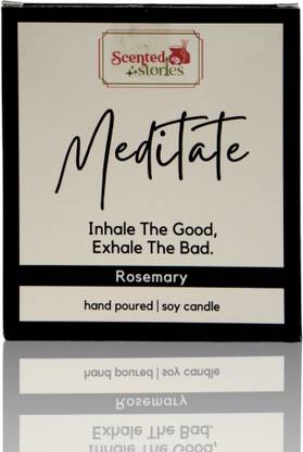 Meditate Soy Candle मोमबत्ती