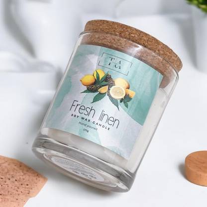 TABHI freshlinen fragrance Candle Candle