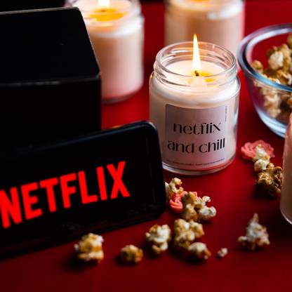 SoSa Candles Netflix & Chill Scented Candles|Mood and relaxing candle Candle