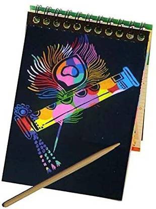 New And Amazing Unicorn Scratch Notebook With Scratching Tool Theme, Scrapbook Kit