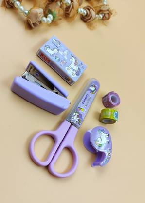 Paper Bear Unicorn Stapler Set Art & Craft Kit Scissors