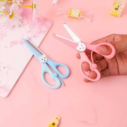 AtRate School Kindergarten Safety Plastic Scissors