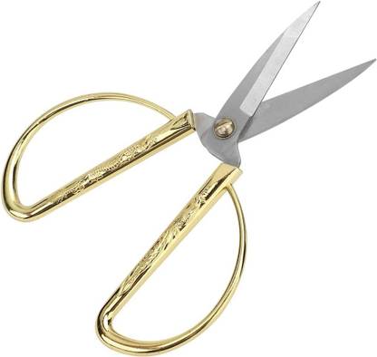 NFI essentials Stainless Steel 7.5 Inch Scissors with Beautiful Chinese Dragon Phoenix Pattern Scissors