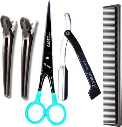 alxfy Salon Scissors Barber Scissor Hair Cutting Scissors Tools Combo Kit scissor Scissors
