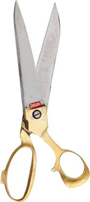 Retail World Tailoring Scissors with Golden Brass Handle (Size-10, 262 MM) Scissors
