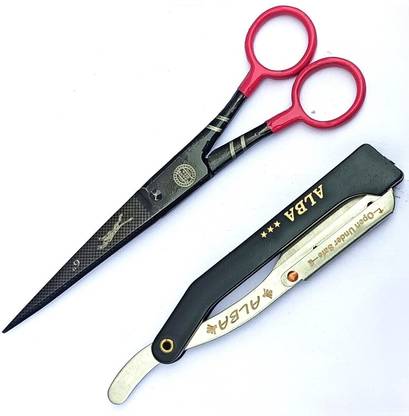 aramco india Professional Barber Scissor and Razor Scissors