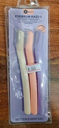 Trendy ZERO CUTS . ZERO BUMPS PRECISE AND STYLISH REUSABLE FACE REZOR Scissors