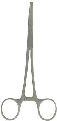 SANJU Khushi Surgicals Artery forceps (6 Inch) Straight Stainless Steel Matt Finish Scissors