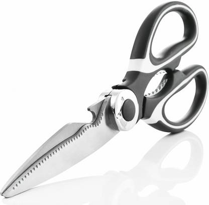 SKYTONE Black Scissor Stainless Steel Scissors for Chicken Poultry Scissors